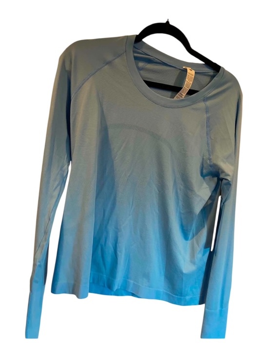 lululemon athletica Tops - NWT Lululemon Swiftly Tech Long Sleeve 2.0 Race SINATRA BLUE Size 12